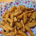 おやまめさん's cooksnap of when they made 味付け醤油のみ!!簡単♡れんこんの唐揚げ.