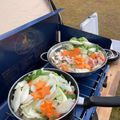 ♡はるちゃんのママ♡'s cooksnap of when they made カレールウを使って☆手作りカレー鍋.