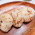 payaちゃん's cooksnap of when they made ✿天かす×小エビ（桜エビ）おにぎり✿.