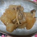しまいんこ's cooksnap of when they made 大根としめじのあんかけ煮.