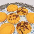 みみころっけ's cooksnap of when they made かぼちゃ　マフィン　蒸しパン　HM　.