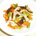 白いぐれーぷ's cooksnap of when they made 干ししいたけとエリンギのうま煮風.