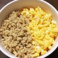 パグカップ's cooksnap of when they made ＊簡単！鶏そぼろ＊.