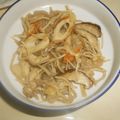 白いぐれーぷ's cooksnap of when they made ラー油でピリリッ☆白滝とちくわの炒め物.