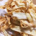 0201モモプー's cooksnap of when they made ☆おつまみ☆おしゃれなごぼうチップ.
