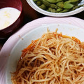 クック2NDDNN☆'s cooksnap of when they made 最速の丸美屋の麻婆豆腐の素でもやし炒め.