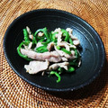 ｊｏｃｏｍｏｍｏｌａ's cooksnap of when they made 塩豚とピーマンの炒め物.