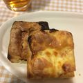 peanut32m's cooksnap of when they made お手軽おつまみ♪油揚げのマヨチーズ焼き.