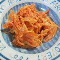 のりのり1126's cooksnap of when they made 明太子と人参のマヨきんぴら.