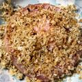 週末は主夫になります's cooksnap of when they made レンジで簡単！チーズハムミルフィーユカツ.