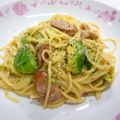 マダムカフェ♡'s cooksnap of when they made ベーコンとアボカドのクリームパスタ.