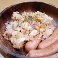 しじみごはん's cooksnap of when they made 簡単♡鶏ガラでチャーハン.