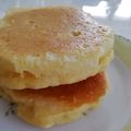 ハニイとムサシ's cooksnap of when they made ふわふわもちもち簡単ホットケーキ.