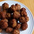 クッキングかぁ♡'s cooksnap of when they made 【農家のレシピ】玉ねぎたっぷり♪肉団子.