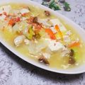 めみたん☆'s cooksnap of when they made 豆腐と鶏と白菜トロり炒め！.