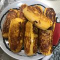 U☆MaMa's cooksnap of when they made 東京バナナでフレンチトースト.