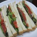 ジョングレ's cooksnap of when they made ✿BLT＋スマートチーズサンド✿.