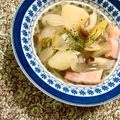 ふたごゆき's cooksnap of when they made 電子レンジ圧力鍋セロリ香るコンソメスープ.