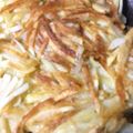 ちゃぎー's cooksnap of when they made 簡単おつまみ！じゃがいもチーズのガレット.