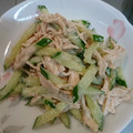 ☆ドキンちゃん☆”'s cooksnap of when they made きゅうりとささみの明太マヨソース和え♪♪.