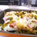 amm46's cooksnap of when they made 厚揚げベーコンの高菜チーズ焼き.