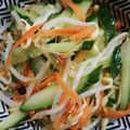 yukarianne's cooksnap of when they made もやしきゅうり人参のシャキシャキナムル.