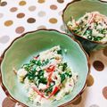 ﾁｲﾁｬﾝﾏﾏ's cooksnap of when they made 春菊とカニカマの白和え☆.