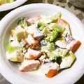 ふれんでぃあ's cooksnap of when they made 冬のホットサラダ＊とろ～りチーズソース＊.