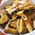 低カロ探検隊's cooksnap of when they made サツマイモと鶏もも肉のチーズパスタ.