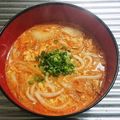 もぐ・ω・くま's cooksnap of when they made 簡単！あったかキムチうどん♪.