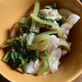 リケジョ's cooksnap of when they made 簡単美味・豚肉の高菜炒め.