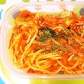 ぐりtoぐら's cooksnap of when they made 「1日分の野菜」で！ナポリタン.