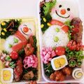 ピノママキッチン's cooksnap of when they made スノーマン♡Xmasお弁当.