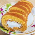 sanoko☆'s cooksnap of when they made フライパンで簡単☆ロールケーキ.