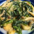 JHmommy's cooksnap of when they made ささみ・きのこ・ほうれん草の味噌マヨ炒め.