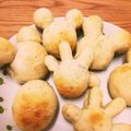 ★★メロンパン★★'s cooksnap of when they made 簡単 混ぜるだけ どでかパン.