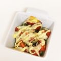 BanVan5はん☆'s cooksnap of when they made アボガドとﾍﾞｰｺﾝとﾄﾏﾄのﾁｰｽﾞ焼.
