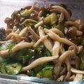 sayuki♪'s cooksnap of when they made しめじときゅうりのポン酢和え.