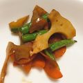 クックX0BBMD☆'s cooksnap of when they made れんこんといんげんのきんぴら.