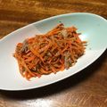 かよばぁ's cooksnap of when they made すぐ完成！ツナとにんじんのシリシリ.