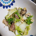 カバゴン's cooksnap of when they made 缶詰アレンジ♪白菜と鯖缶の卵とじ.