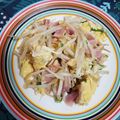 カバゴン's cooksnap of when they made お弁当におすすめ◎もやしベーコンの卵炒め.