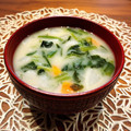 ちゃぴ♥'s cooksnap of when they made かぶとほうれん草の味噌汁.