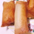 manaooo's cooksnap of when they made 居酒屋メニュー「長芋チーズ春巻」.