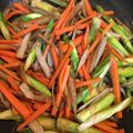 よっちゃ's cooksnap of when they made ごぼうとアスパラの塩きんぴら.
