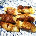 nonopeko's cooksnap of when they made 絶品！簡単☆お餅とチーズの豚肉巻き☆.