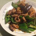 miiko大好き's cooksnap of when they made ナスと豚肉ポン酢炒め.