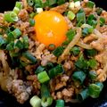メソコ's cooksnap of when they made 簡単！うまい！もやし挽き肉丼.