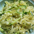 きゃべつん's cooksnap of when they made きゅうりともやしのたぬき和え.