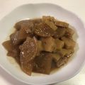 papikun's cooksnap of when they made 里芋・大根・ちくわぶでそぼろ煮！.